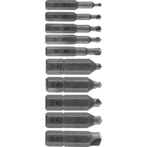 22PCS/Set Damaged Screw Remover Set Damaged Screw Extractors Drill Bit Set Extractor Broken Bolt For Electric Hand Drills