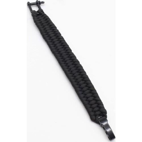 Outdoor safety equipment handmade rope survival camping outdoor emergency paracord bracelet U-shaped shackle bracelet bracelet