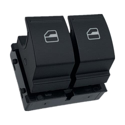 For VW Caddy 2K Jetta EOS Golf MK5 Passat B6 Polo 6R Touran SEAT Window Switch Console Electric window switch 1K3959857A