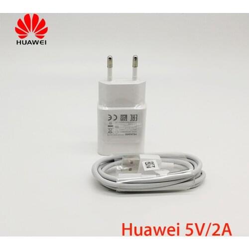 Original huawei 5V 2A Charger Adapter micro usb cable for huawei p9 lite/p10 lite/ nova 3i 2i honor 8x max 8A 7x 7c 7a pro Y7 Y9