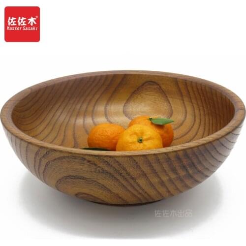 Direct sale of factories Western/east style whole wood Rice/Noodles/Sushi/Food/Sugar/Soup/Fruits/Vegetables wood bowl