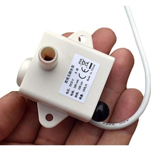 Brushless DC Water Pump DC5V－6V Built-in driver board Mini submersible pump Head 1m 160L/h