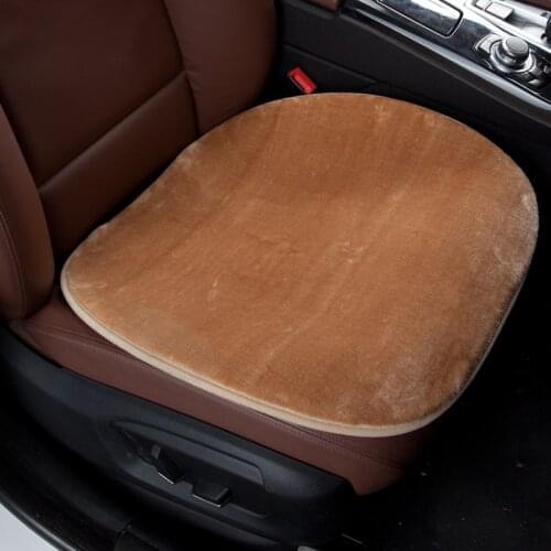 Warm Plush Car Seat Cover Winter Car Seat Cushion Pad Mat for Auto Office or Home