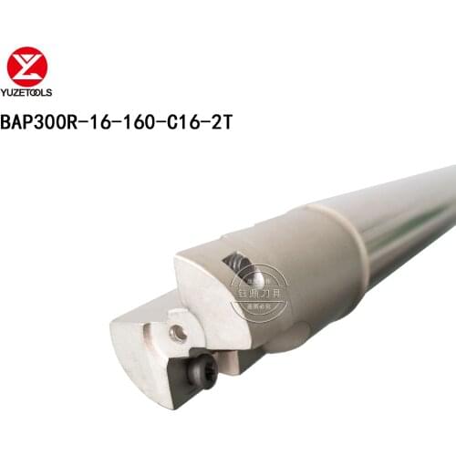 YUZETOOLS CNC Tool BAP Milling Rod Right Angle End Milling Rod BAP300R APMT1135 Blade