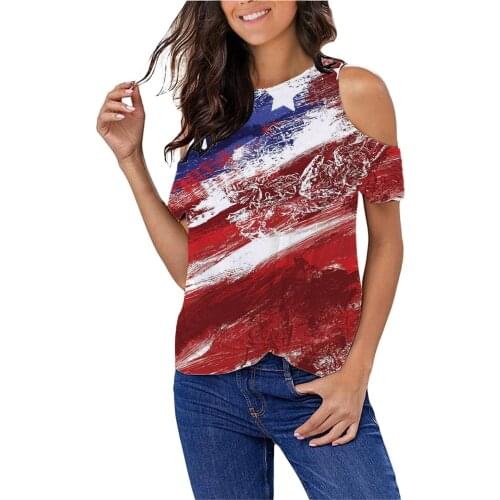 Women Gradient Print Splicing Tee T Shirts Large Size Ladies Short Sleeve Spring Summer Casual Loose T-shirt Tops Plus Size #T2Q