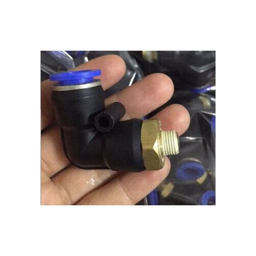 1pcs 1/8" Male Threaded to 12mm Tubing Pneumatic Quick Fitting PL12-01