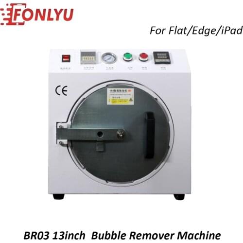 13 inch Defoaming Machine Repair LCD Display Screen Front Glass OCA For iPhone Samsung iPad Flat Edge Bubble Remover Machine
