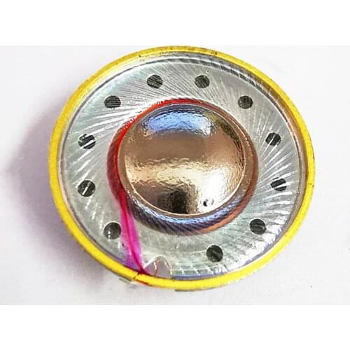 15.4MM 64 Ohm Composited Titanium Headphone Drivers Flat Headphone DIY for MX500 Speaker Unit 120dB/W
