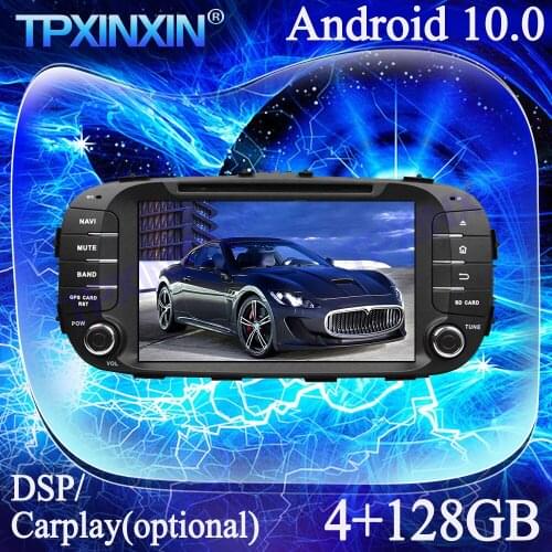 4G+128G IPS For Kia Soul 2014-2017 Android 10.0 PX6 Carplay Multimedia Player Tape Recorder GPS Navigation Auto Radio Head Unit