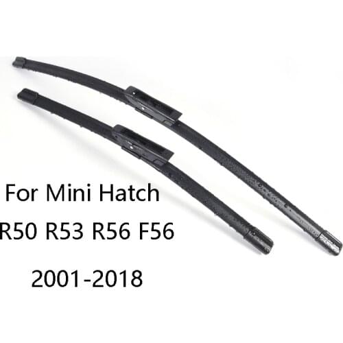 Car Windshield Wiper Blades For Mini Hatch R50 R53 R56 F56 from 2001 to 2018 Car Windscreen wiper Rubber