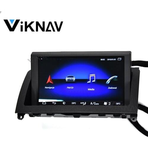 Car GPS navigation 8 inch multimedia player radio for-Mecerdes-Benz C-W204 2007-2011 support USB WIFI 4G MIRRO LINK