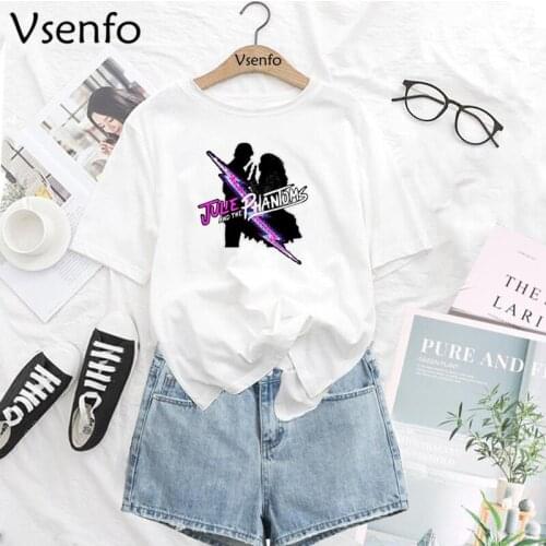 Julie and The Phantoms T Shirt Harajuku Short Sleeve Sunset Curve Tshirt Unisex Graphic Tee Shirt Clothes Camisetas women Top