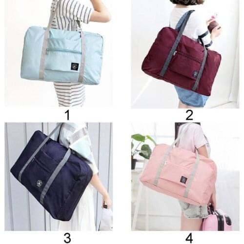 Multifunction Large Capacity Casual Folding Waterproof Luggage Storage Bags Suitcase Handbag Organizer Tote Bag Travel Pouch 60X