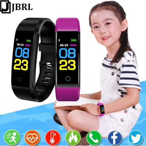 Fashion Smart Bracelet girls watches child smart band Android IOS boys Fitness Tracker Wristband for kids children With Gifts