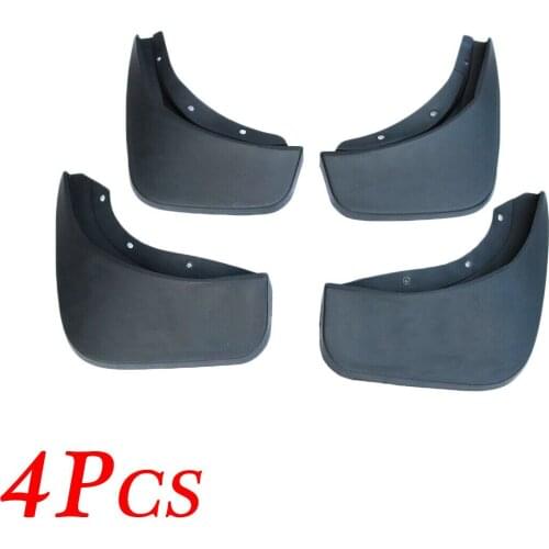 Front + Rear Mudflap Splash Guard Mud Flap Fit For Volvo V90 2017 2018 2019 Mudguard Wheel Fender Cover Accessories Soft Plastic