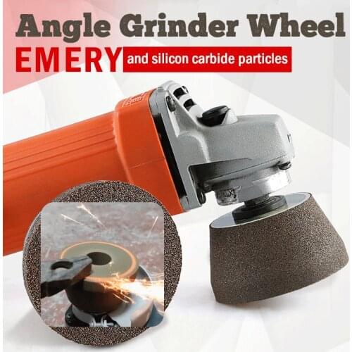 75X40X25mm Angle Grinder Wheel 50/100 Grit Grinding Wheels Blades For Angle Grinder Grinding Worn Axe Blades Knife Blades