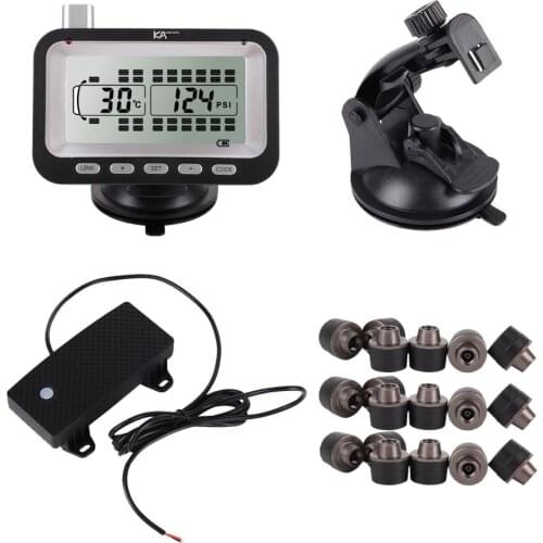 18 sensors tpms all time display Pick up tire pressure and tire temperature monitoring system