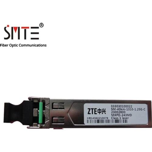 ZTE MXPD243MD 033030100022 SM-40km-1310nm-1.25G-C Single-Mode Fiber Optical Module