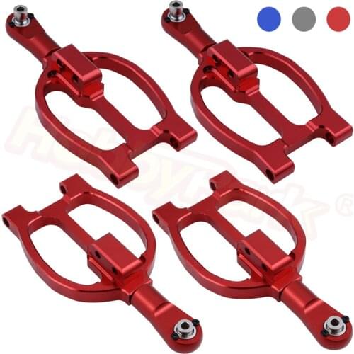 Aluminum Front&Rear Lower Suspension Arms Replacement 112279 for FS Racing 1/5 Gasoline Dersert Truck Petrol Buggy Upgrade Parts