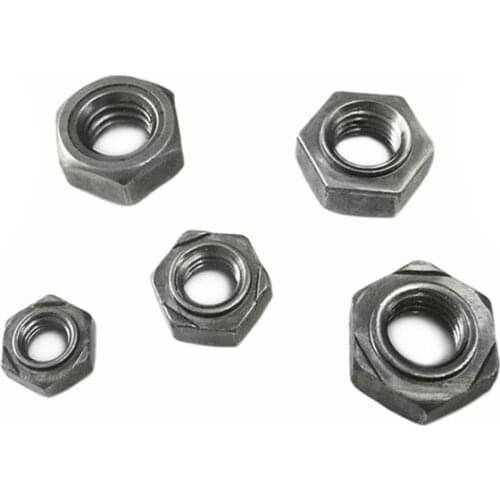 GB13681 DIN929 Iron Hexagon Spot Welding Nuts FE Solder Joints And No Solder Joints Hexagonal weld nut M4-M16