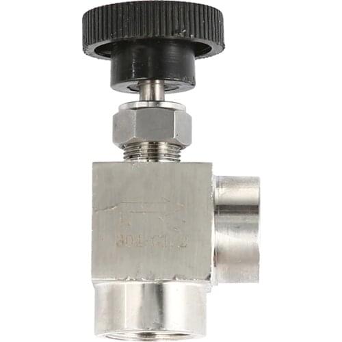 1/4" Needle Valve 90 degree , Full Port FNPT, SUS304