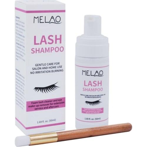 Eyelashes Tools Professional Eyelashes Foam Cleaner Eyelash Extension Cleanser Shampoo Eyelashes Detergent Makeup Remover Tool