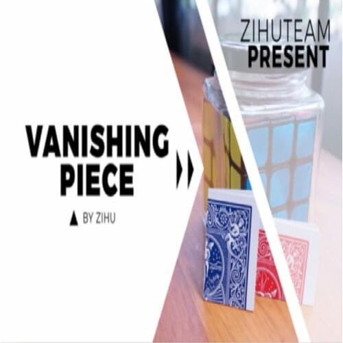 Vanishing Piece (Gimmicks and Online Instructions) by Zihu Close up Magic Tricks Illusions Card Magic Props Magician Cards Fun