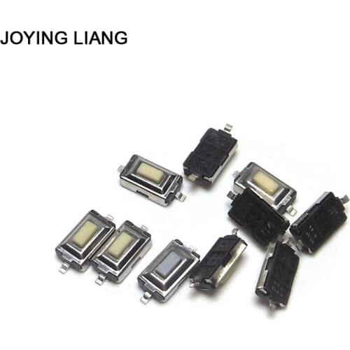 JOYING LIANG 10PCS 3*6*2.5MM Two Small Feet Patch Switch 3.5X6X2.5 Touch Button Micro Switch