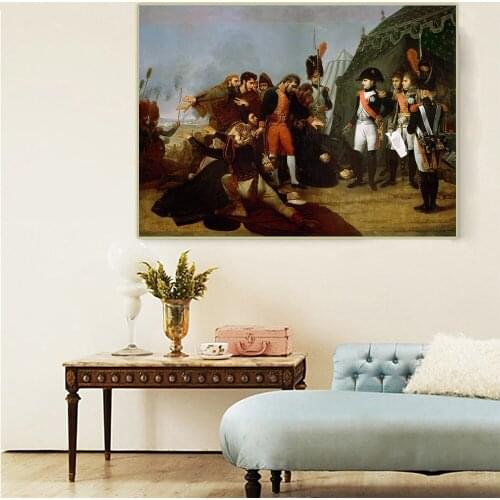 Citon Antoine-Jean Gros《Capitulation of Madrid, Dec 4,1808》Canvas Oil Painting Artwork Picture Modern Wall Decor Home Decoration