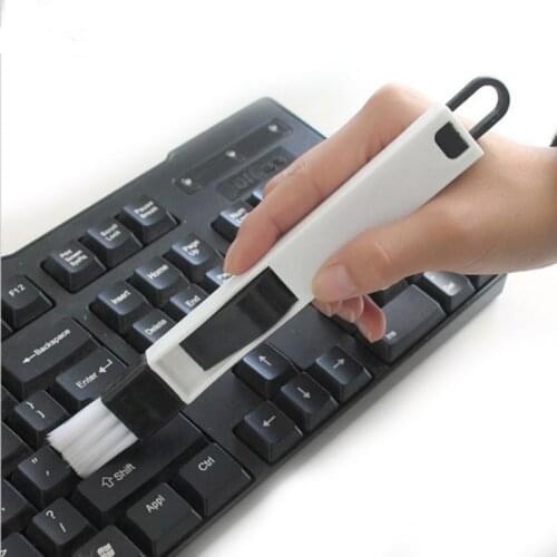 Multifunctional Window Washer Keyboard Window Track Brush Corner Dust Shovel Dust Removal Mini Broom Cleaning Brush