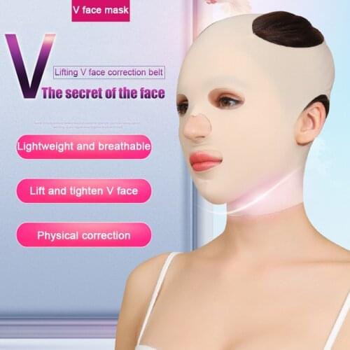 Reusable Slimming Bandage V Face Breathable Anti Wrinkle Lift Sleeping Mask Slim Face Shaper Face-correcting Band