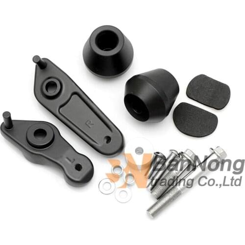 Motorcycle No Cut Crash Pads Fairing Frame Protectors Slider For Yamaha R1 YZF-R1 2009-2014