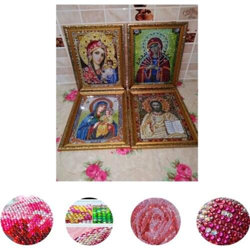 2018 new 5D crystal Round diamond painting diy diamond painting embroidery Home Decor dimond mosaic religious for people gift