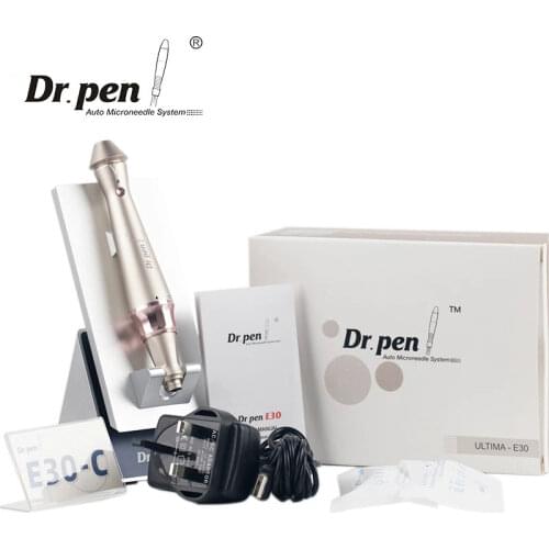 Dr.Pen Ultima E30 Professional Microneedling Pen - Electric Wired Derma Auto Pen - Best Skin Care Tool Kit for Face and Body