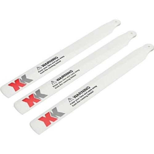 Main Blade Propellers for WLtoys V931 / XK K123 RC Helicopter Spare Parts 3-leaf Propeller accessories K123-005