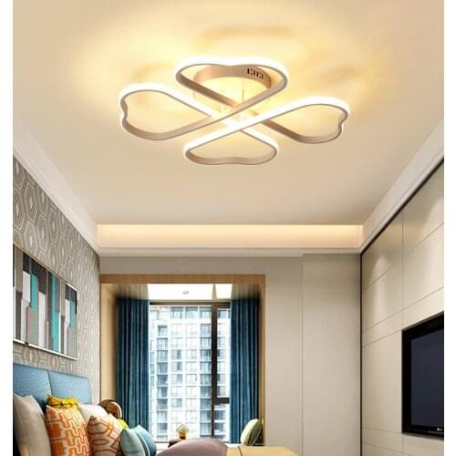 Nordic bedroom ceiling light warm and romantic room lamp simple creative personality small living room children study room light