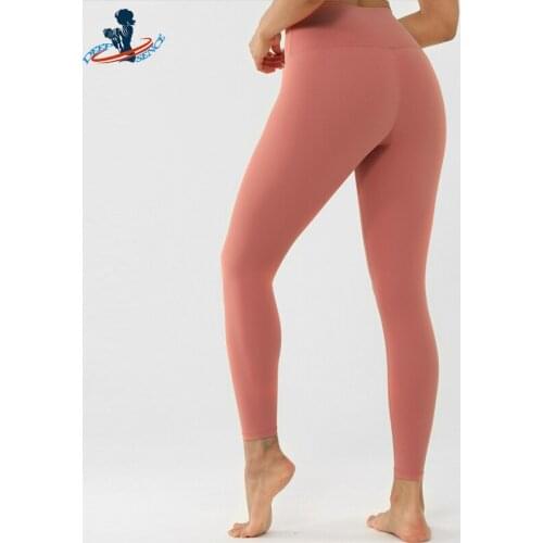 DEEPSENCE Athletic Yoga Pants Push up Leggings Workout Running Clothing Gym Sports Seamless Womens Soft Slim Fit For Fitness