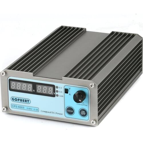 6003 Campact High Precision Digital Adjustable MINI DC Power Supply OVP/OCP/OTP 30V 60V 3A 110V-230V 0.01V 0.01A EU US Plug