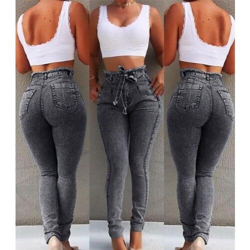 2021 Boyfriend Hole Ripped Jeans Women Pants Cool Denim Vintage Jeans For Girl High Waist Casual Pants Female Slim Jeans woman