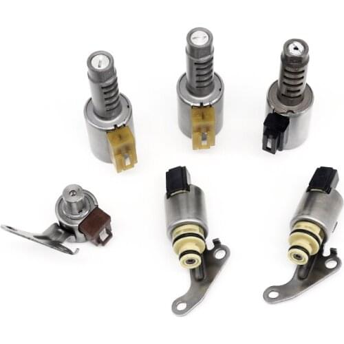 6Pcs/Set U540E U540 Transmission Solenoid Valve Body Kit for Toyota VIOS Paseo Serion Terios 2002-2009