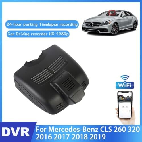 Car Mini Wifi Camera For Mercedes-Benz CLS 260 320 2016 2017 2018 2019 Full HD 1080P Car Dash Cam Video Recorder Original