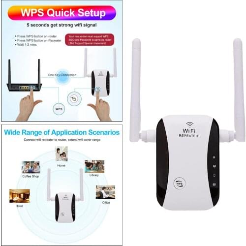 Wireless Wifi Signal Extender Booster 802.11ac Wifi Repeater Universal WiFi Amplifier Eu Plug