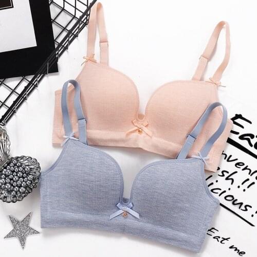 Women Sexy Bras Push Up Lingerie Seamless Bra Girls Underwear Bralette Soft Wireless Brassiere Female Intimates AB Cup One-Piece