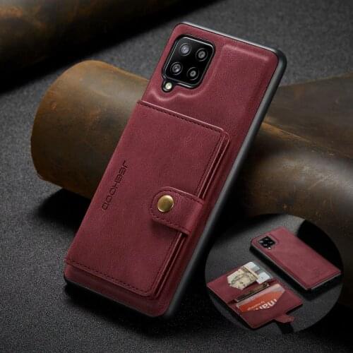 Folio Case for Samsung A51 A71 A12 A32 A42 A52 5G Stylish Card Pocket Kickstand Protective Cover for Samsung Galaxy A42 S21 S20