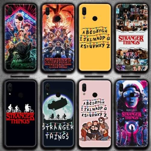 Stranger Things Christmas Lights Phone Case Huawei Y6P Y8S Y8P Y5II Y5 Y6 2019 P Smart Prime Pro