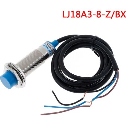 High Quality 1 x LJ18A3-8-Z/BX 8mm Inductive Proximity Switch NPN NO Switch DC 6-36V 300mA