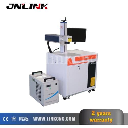 Iphone shell laser marking Phone pad power bank Uv laser marking machine