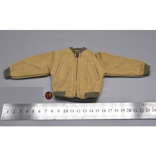Hot Sales DML 1/6th WWII Series Trendy Zipper Jacket Coat Model For Usual 12 inch Soldier Collectable