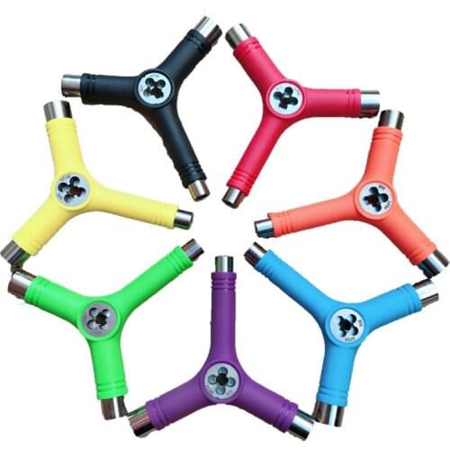 Y Shape All-Round Skateboard Wrench Screwdriver Tool Kit Skate Boards Maintenance Assemble Repair Mini Portable Tools
