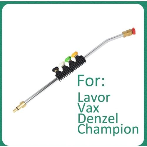 Pressure Washer Wand Tips Metal Jet Lance Quick Nozzle Car Clean for Lavor Vax Denzel Champion High Pressure Washers